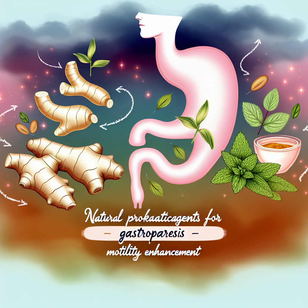 Natural Prokinetic Agents for Gastroparesis  –  Motility Enhancement