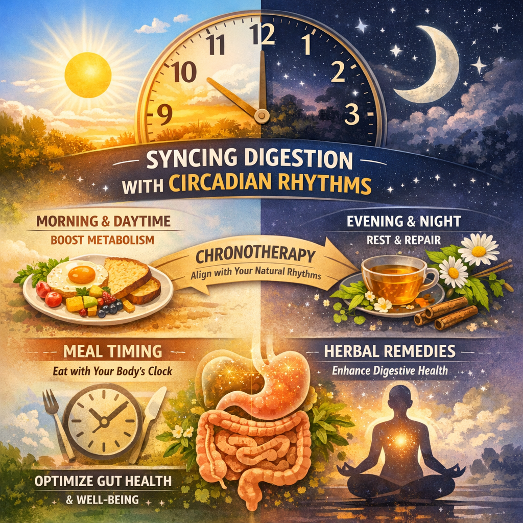 ”Unlocking the Gut’s Hidden Clock: How Circadian Rhythms Influence Digestive Health and Treatment Efficacy”